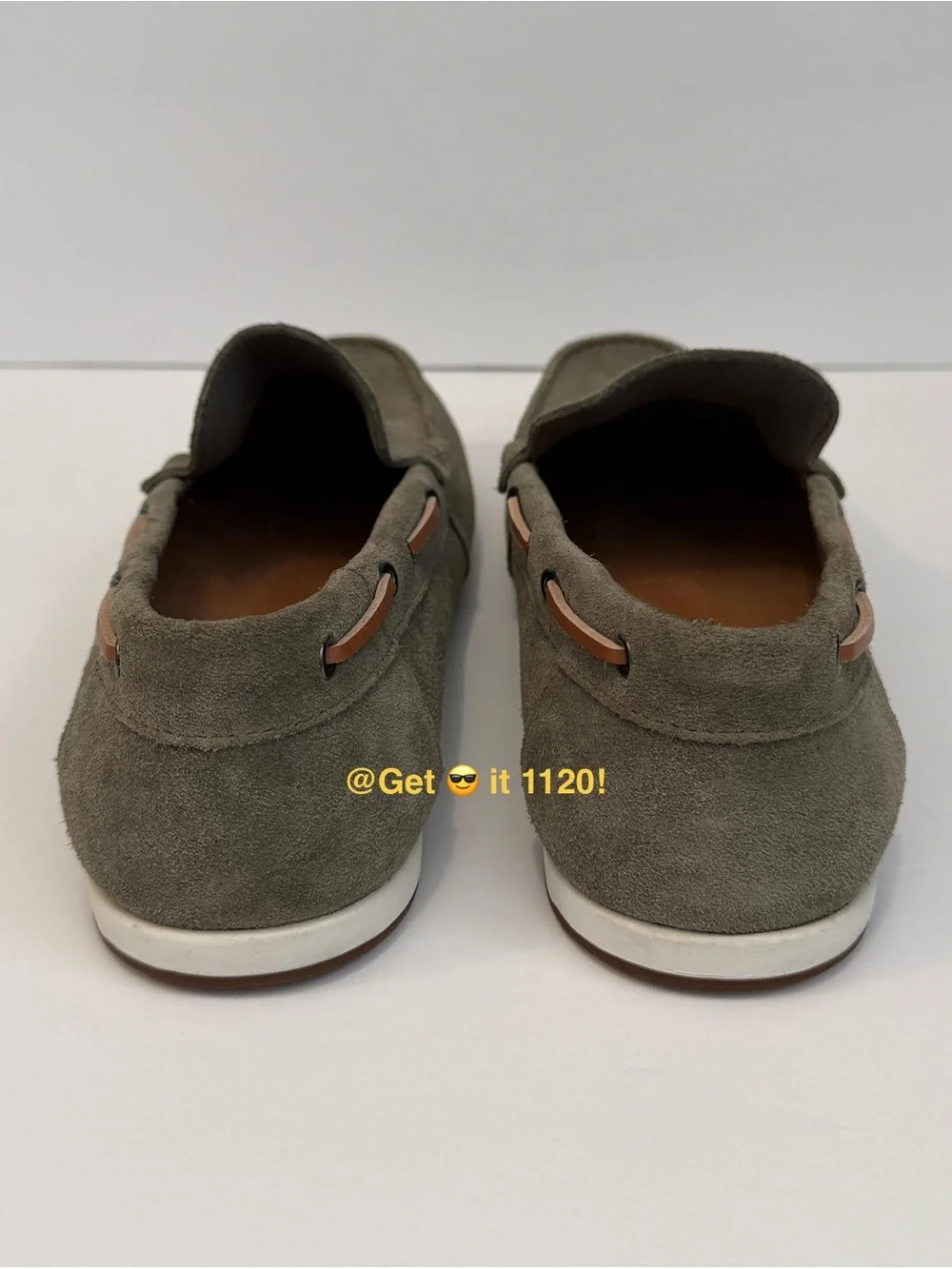 Clarks Morven Sun Men’s Slip-On Olive Suede Leather Shoes 261481757 Size 10 US